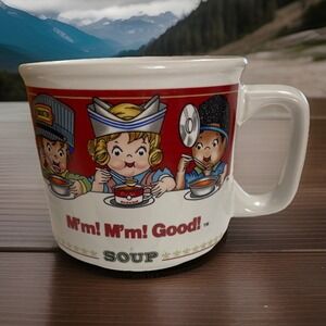 Vtg. 1993 Mug Campbell Soup Kids M'm! M'm! Good! Westwood 14 oz Microwavable Cup